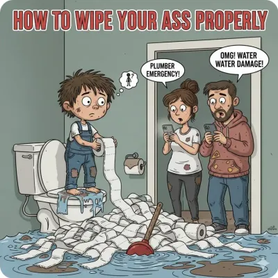 How to wipe your ass properly