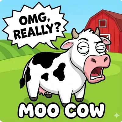 moo cow omg really